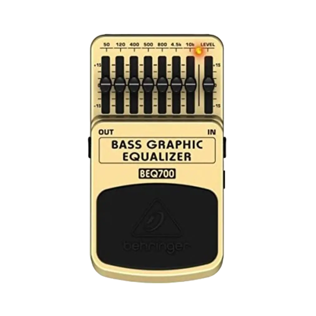 pedal behringer BEQ700 equalizador de baixo